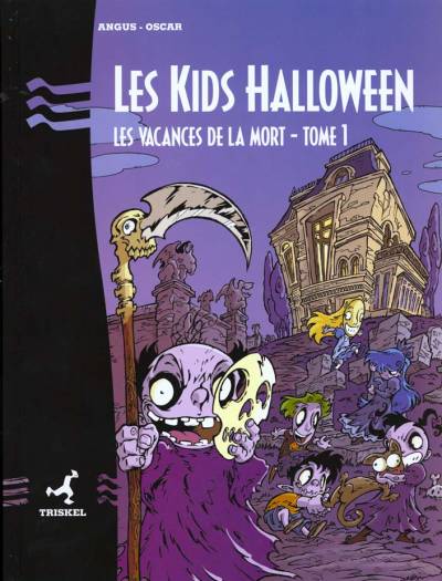 Couverture de l'album Les Kids Halloween Tome 1 Les Vacances de la Mort