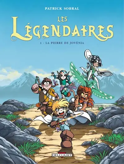 Couverture de l'album Les Légendaires Tome 1 La pierre de Jovénia