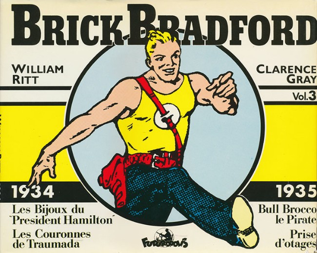 Couverture de l'album Brick Bradford Vol. 3 1934-1935