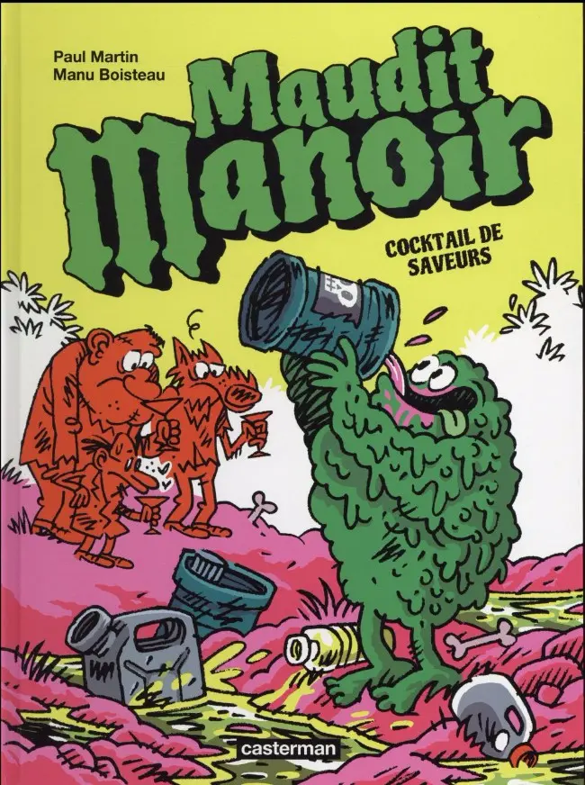Couverture de l'album Maudit manoir Tome 3 Cocktail de saveurs