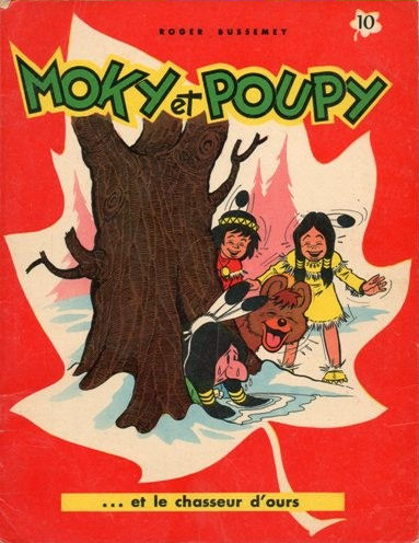 Couverture de l'album Moky et Poupy Tome 10 Moky et poupy ... et le chasseur d'ours