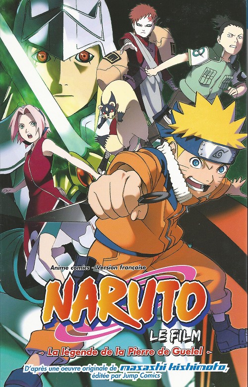 Couverture de l'album Naruto : le film 2 La légende de la pierre de Guelel