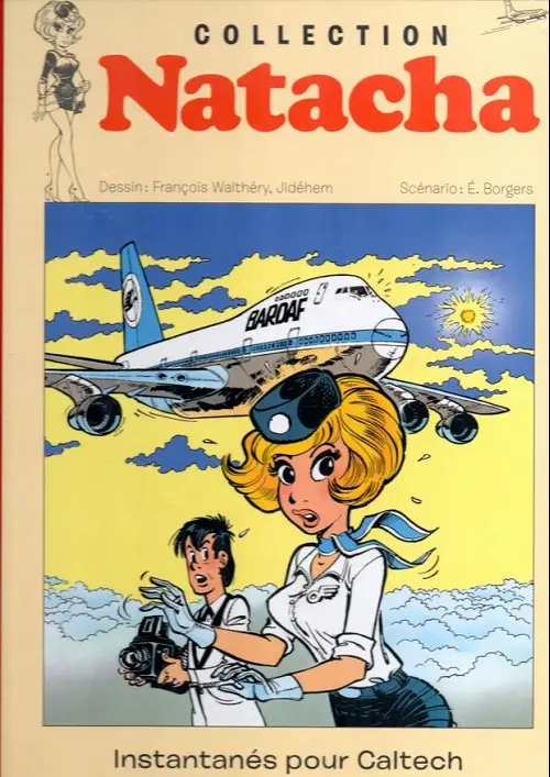 Couverture de l'album Natacha - La Collection Tome 8 Instantanés pour Caltech