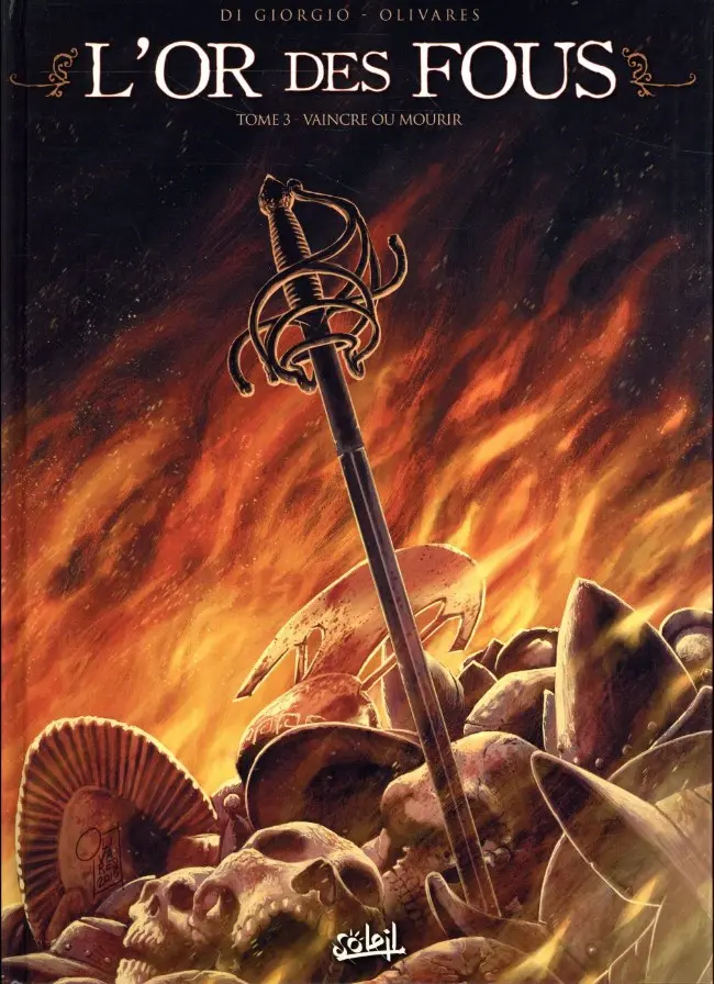 Couverture de l'album L'Or des fous Tome 3 Vaincre ou mourir