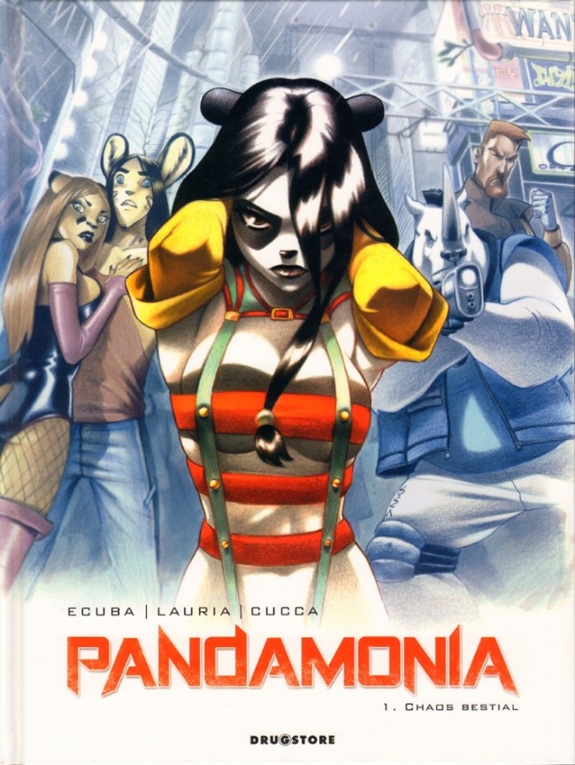 Couverture de l'album Pandamonia Tome 1 Chaos bestial