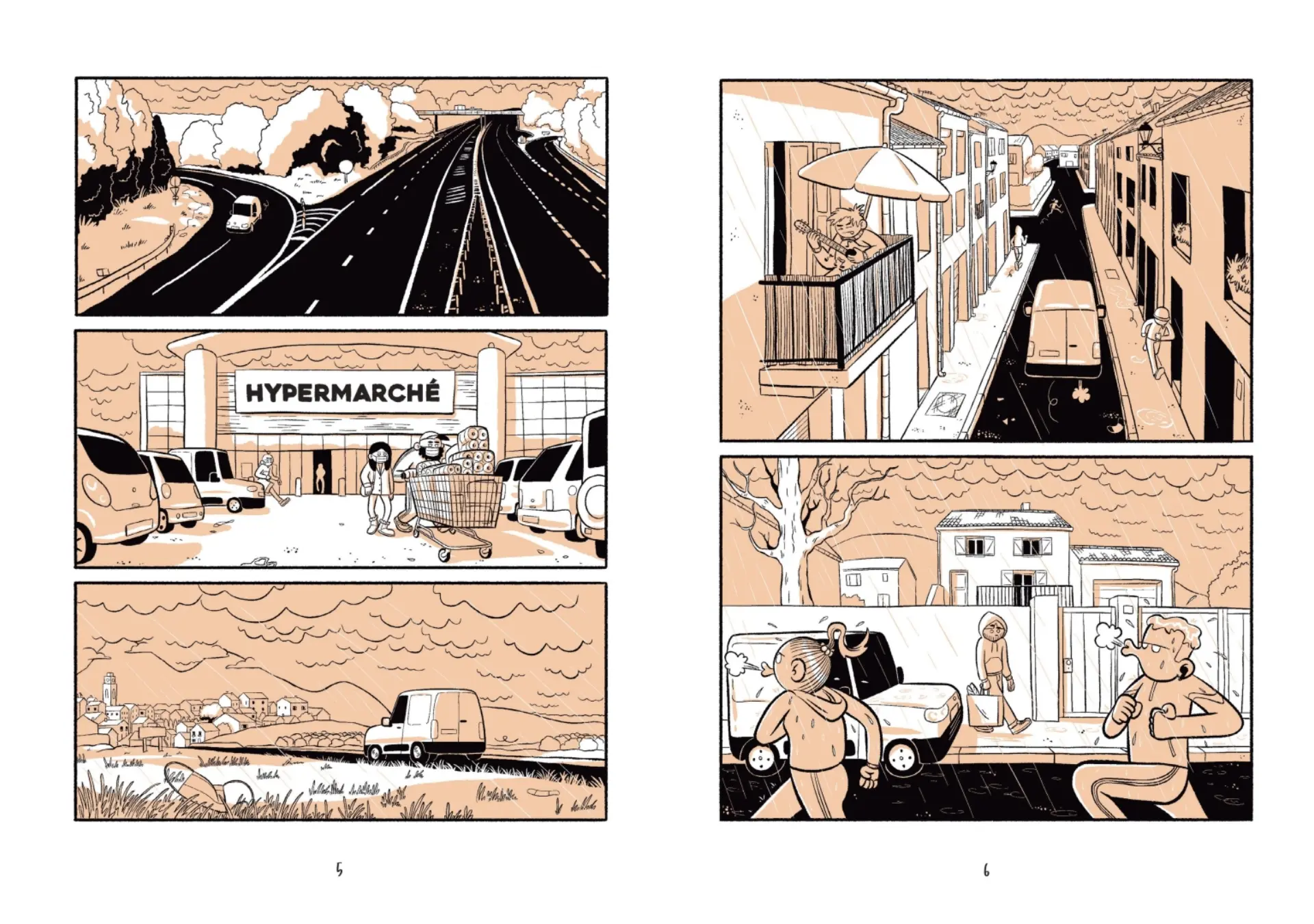 Planche de l'album Gueule d'amour Et pourtant, je ne voulais pas de toi !