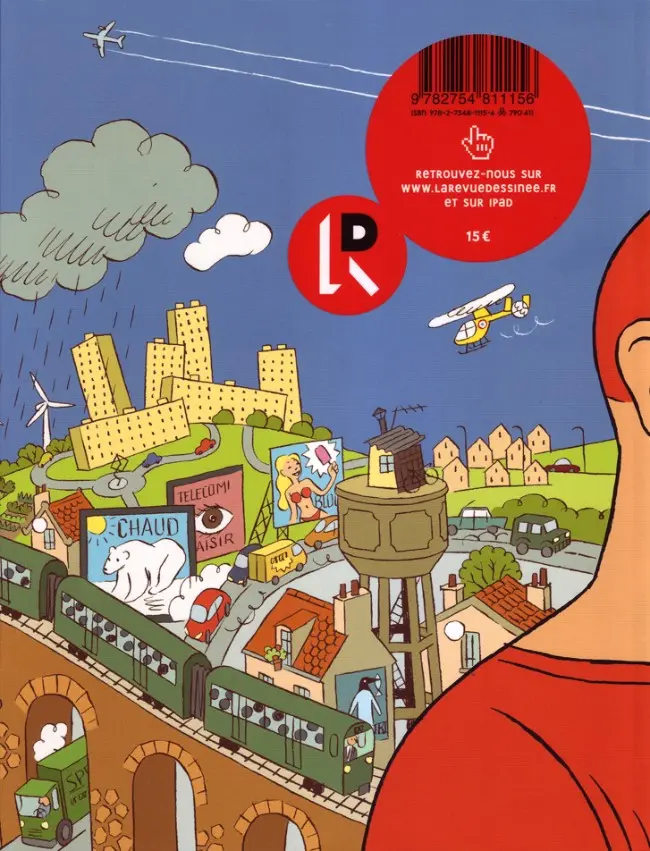 Verso de l'album La Revue dessinée #4