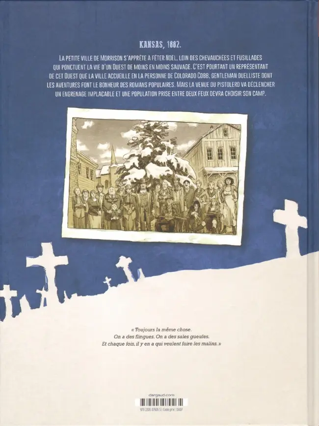 Verso de l'album Stern Tome 3 L'Ouest, le vrai