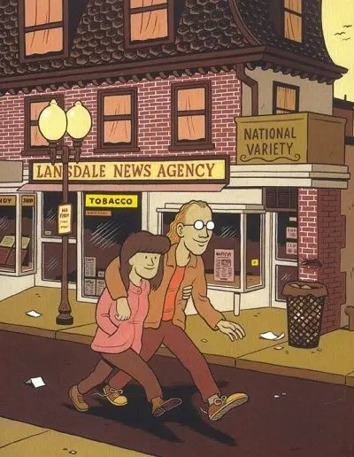 Verso de l'album Strip-Tease Le journal dessiné de Joe Matt