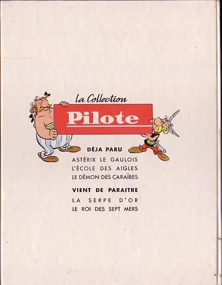Verso de l'album Tanguy et Laverdure Tome 2 Pour l'honneur des cocardes