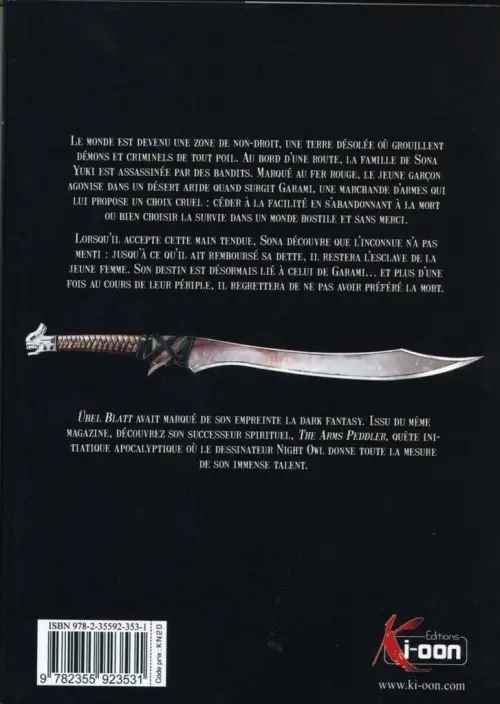 Verso de l'album The Arms Peddler 1