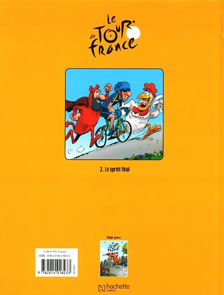 Verso de l'album Le Tour de France Tome 2 Le sprint final