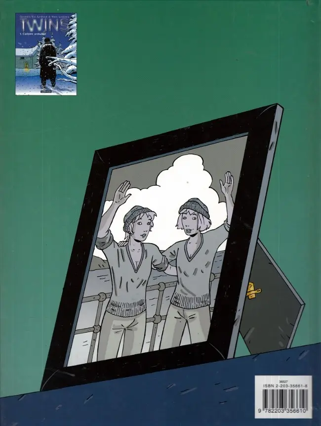 Verso de l'album Twins Tome 1 Cadavre ambulant