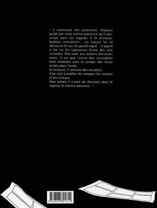 Verso de l'album L'Ascension & autres récits