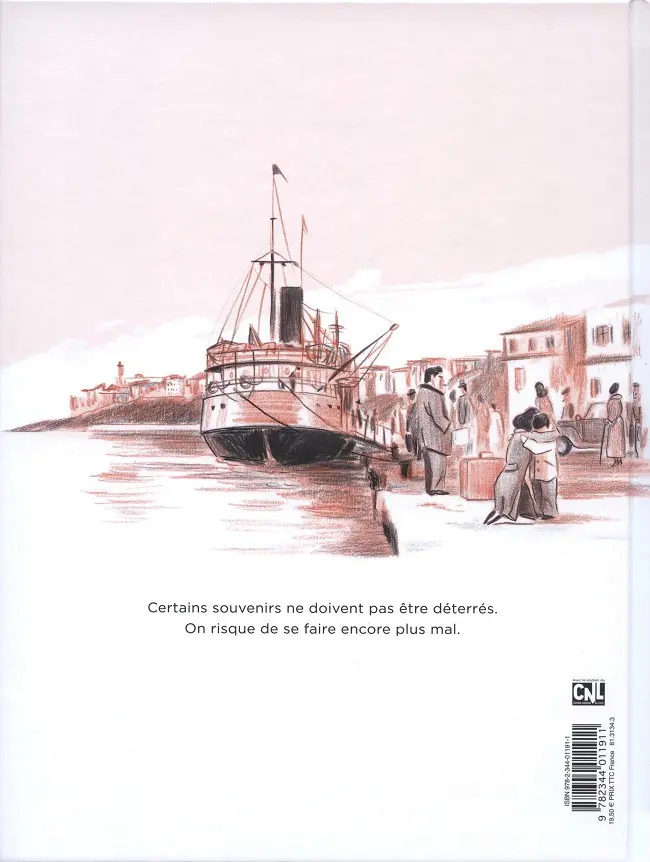 Verso de l'album Une histoire corse