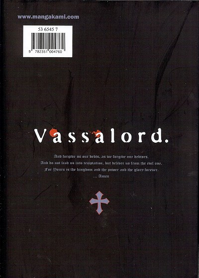 Verso de l'album Vassalord. 1