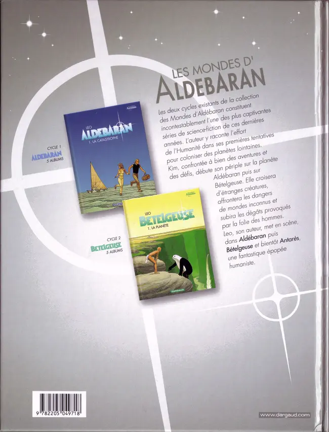 Verso de l'album Aldébaran Tome 5 La créature