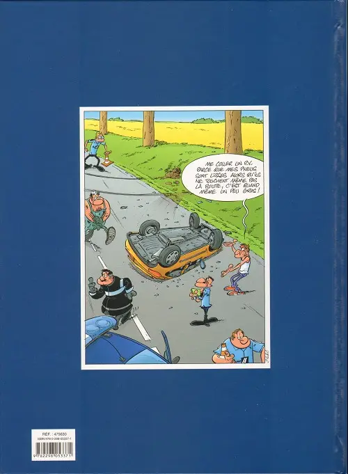 Verso de l'album Les Gendarmes Tome 10 Amendes à lire !