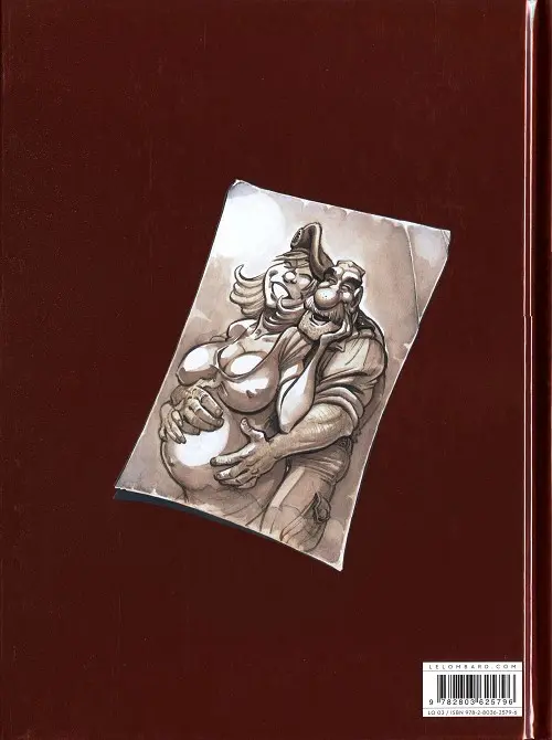 Verso de l'album Litteul Kévin Tome 8