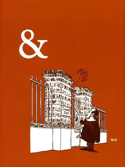 Verso de l'album Bandes de sonnets