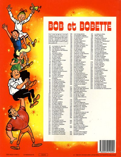 Verso de l'album Bob et Bobette Tome 235 La carcasse de Carcassonne