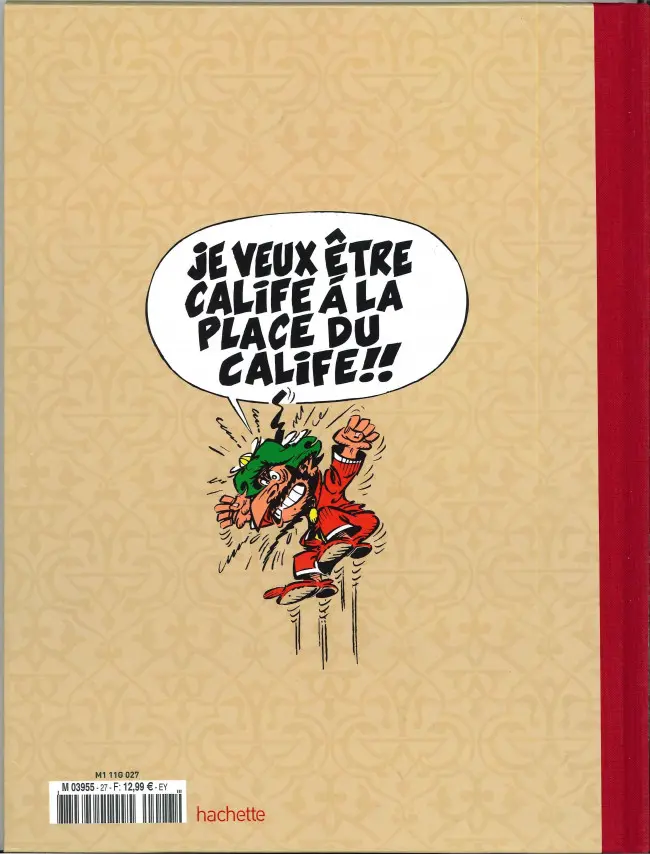 Verso de l'album Iznogoud La Collection - Hachette Tome 27