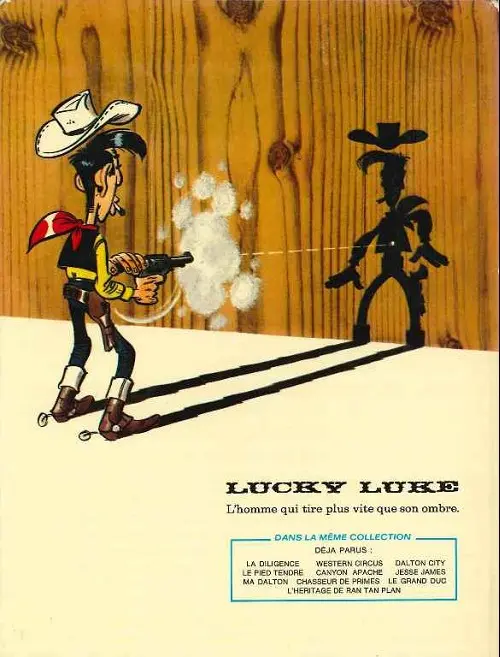 Verso de l'album Lucky Luke Tome 41 L'Héritage de Rantanplan