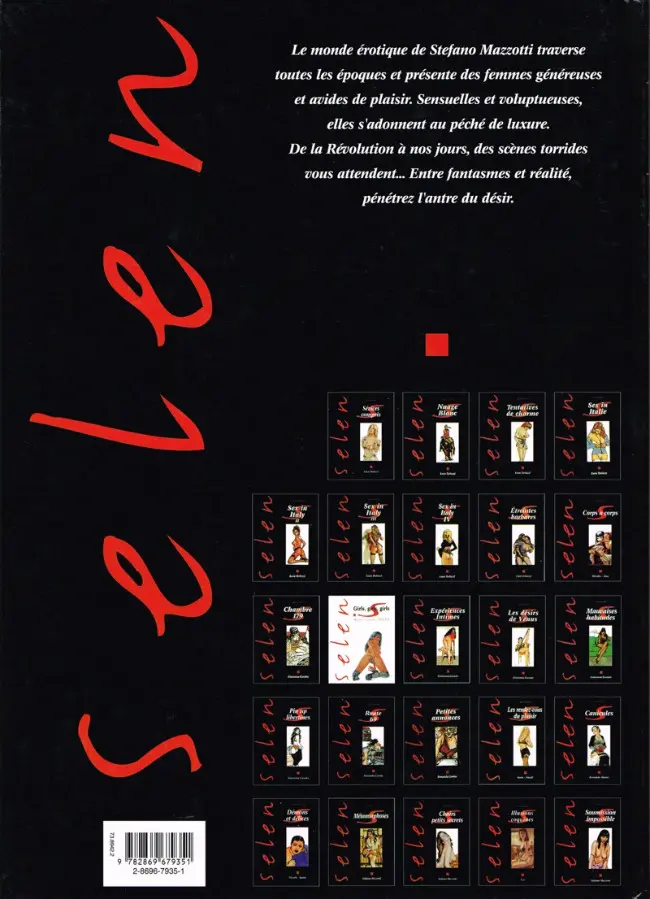 Verso de l'album Selen présente... Tome 23 Soumission impossible