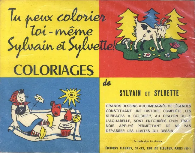 Verso de l'album Sylvain et Sylvette Tome 46 La corrida improvisée