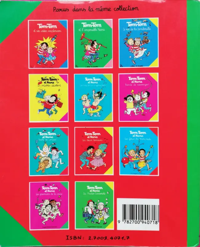 Verso de l'album Tom-Tom et Nana Tome 12 Et que ça saute !