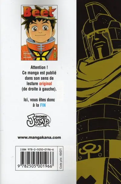 Verso de l'album Beet the Vandel Buster 8