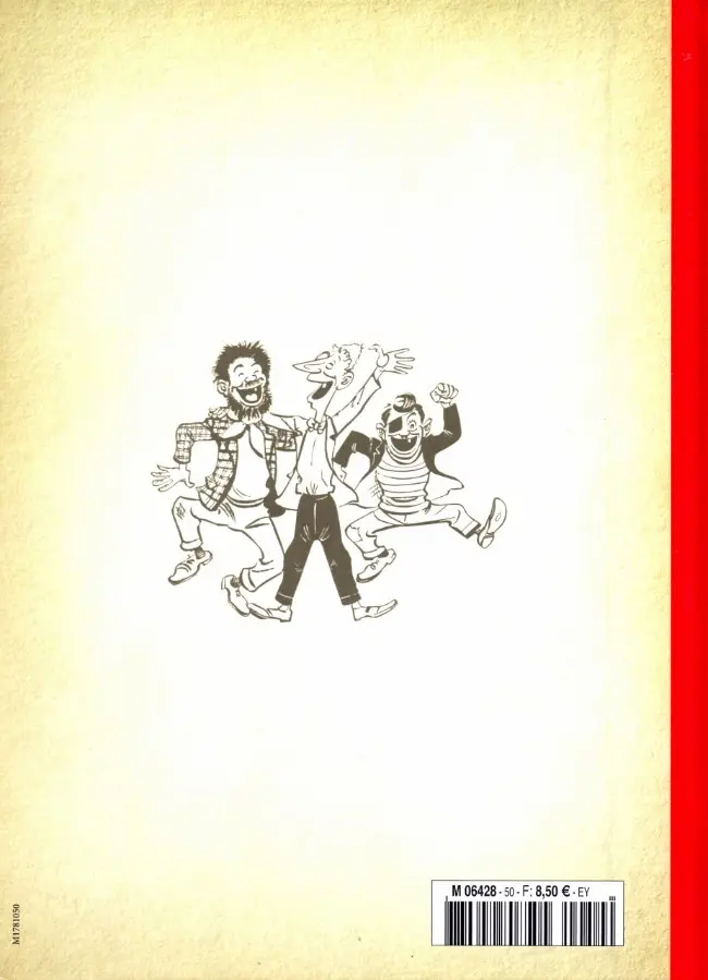Verso de l'album Les Pieds Nickelés - La collection Tome 51 Les Pieds Nickelés sous-mariniers