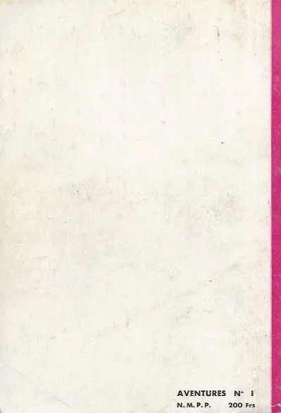 Verso de l'album Bill Norton Album N° 1