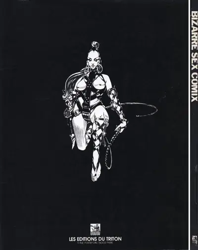 Verso de l'album Bizarre sex Comix!