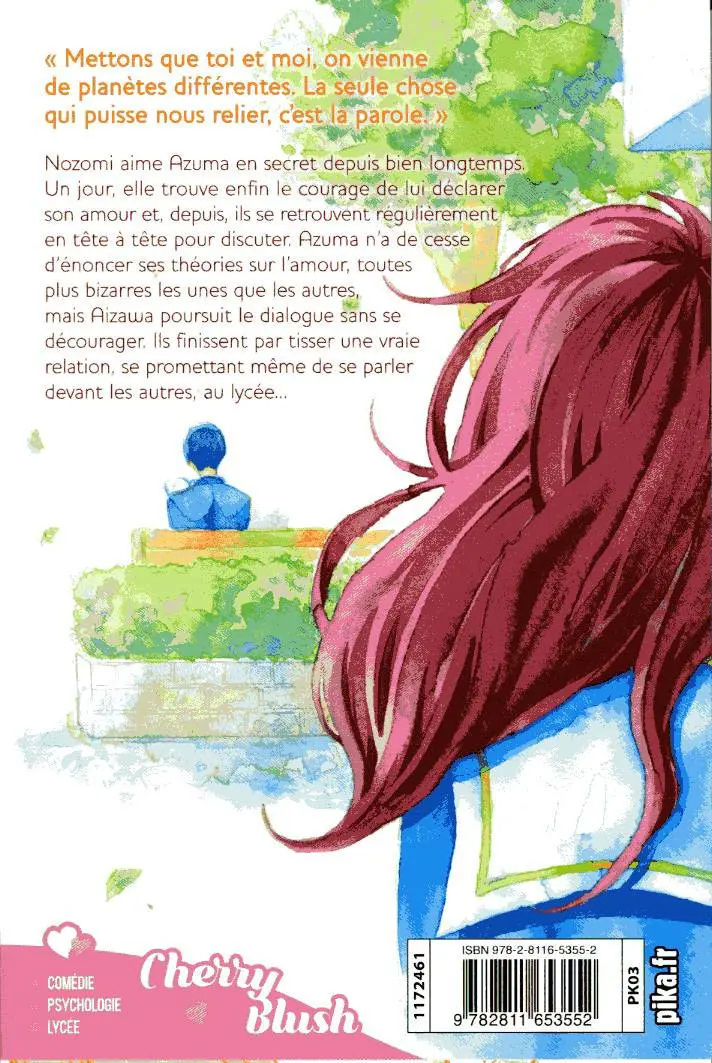 Verso de l'album Nos précieuses confidences 2
