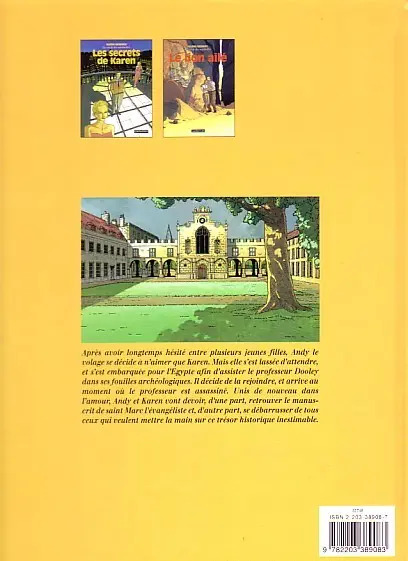 Verso de l'album Le Cercle des sentinelles Tome 2 Le lion ailé