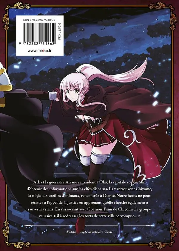 Verso de l'album Skeleton knight in another world Tome III