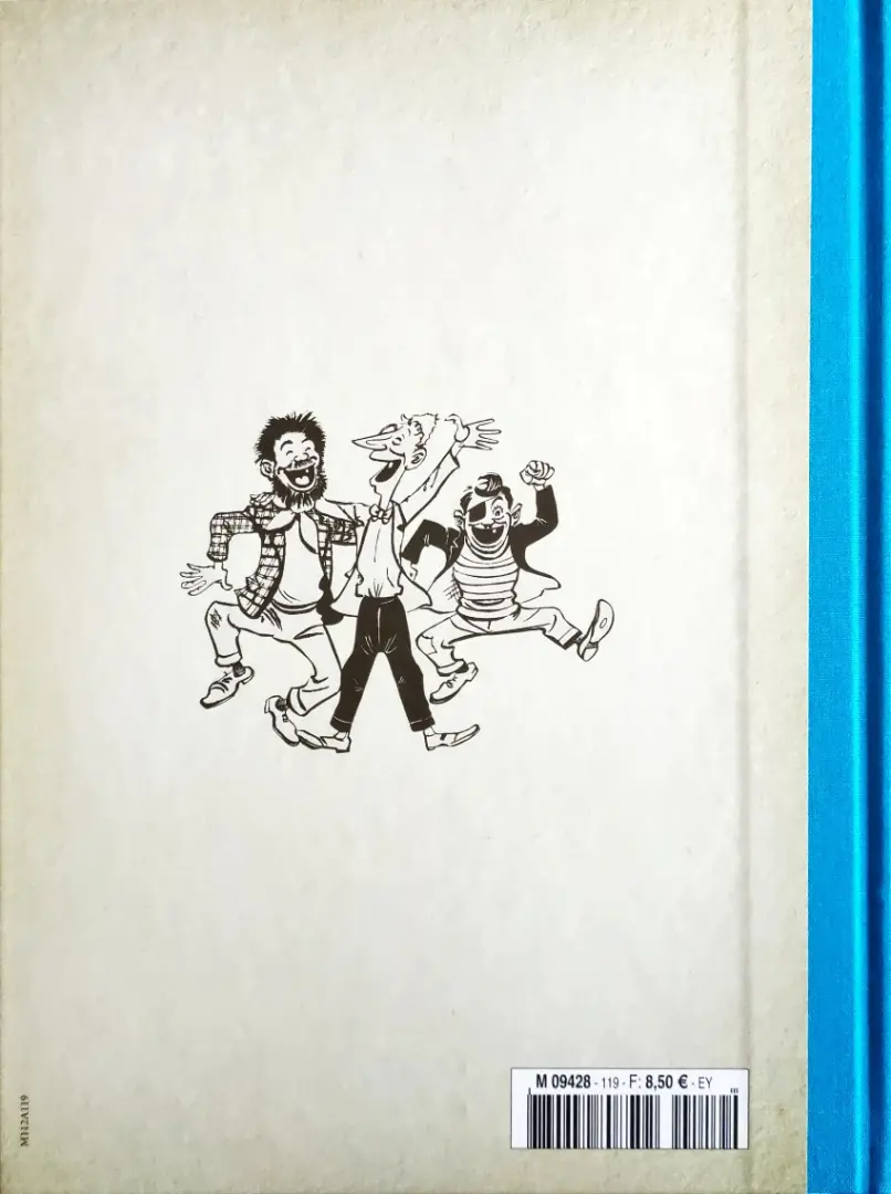 Verso de l'album Les Pieds Nickelés - La collection Tome 119 Les Pieds Nickelés aux grandes manœuvres