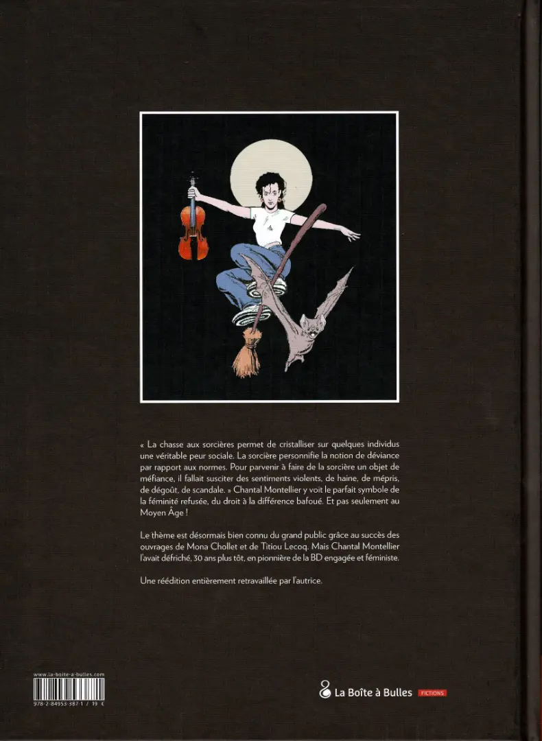 Verso de l'album Sorcières, mes sœurs