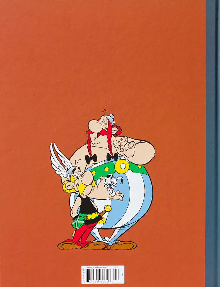 Verso de l'album Astérix La collection officielle Tome 35 Astérix chez les Pictes
