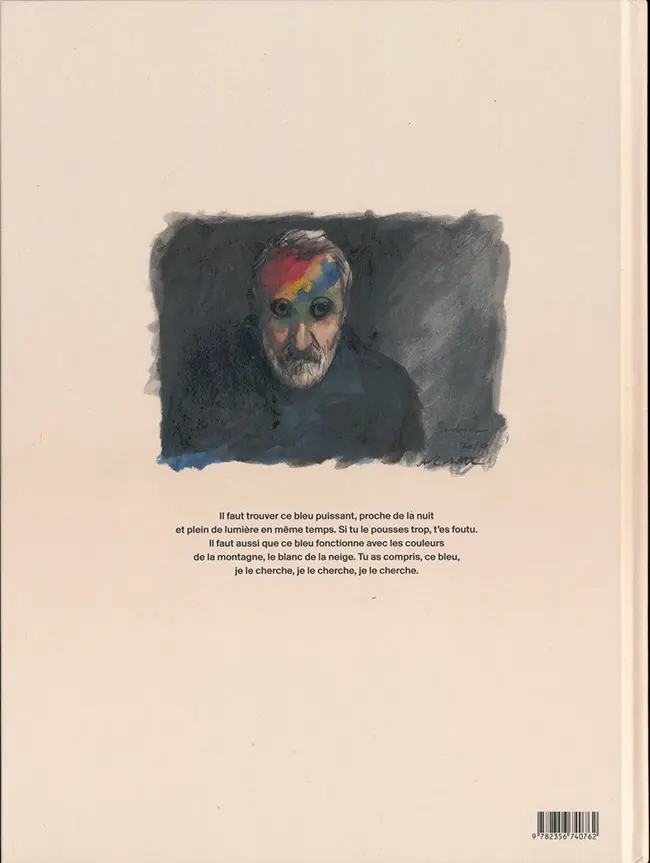 Verso de l'album Vertiges