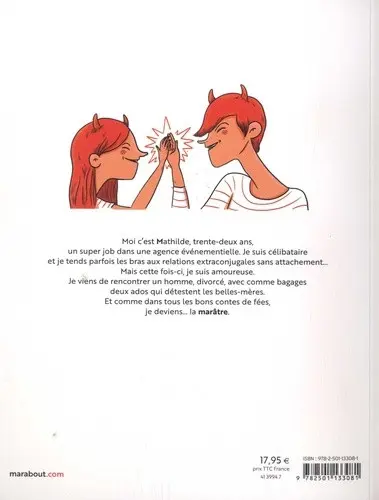 Verso de l'album Toi t'es pas ma mère ! Les joies de la famille recomposée