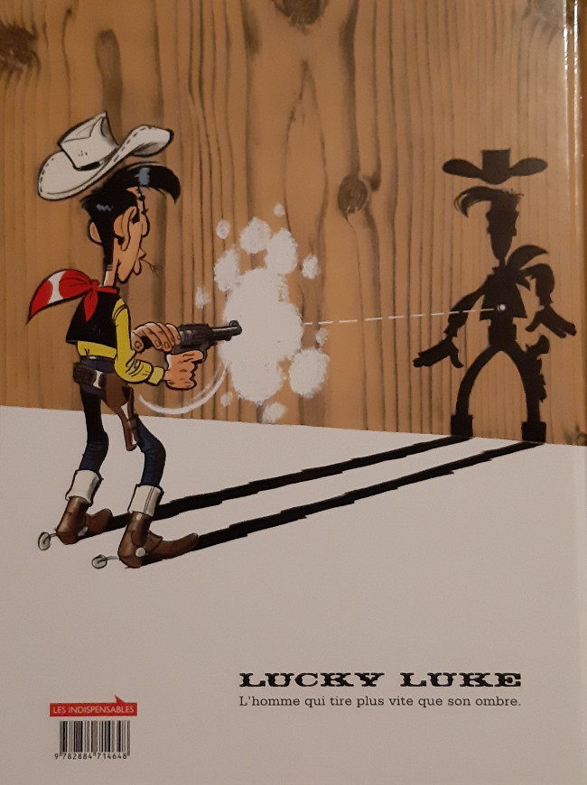 Verso de l'album Lucky Luke Tome 55 La ballade des Dalton et autres histoires