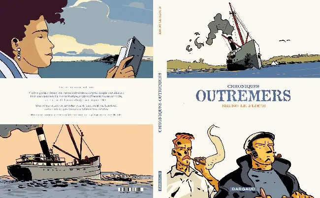 Verso de l'album Chroniques Outremers Intégrale