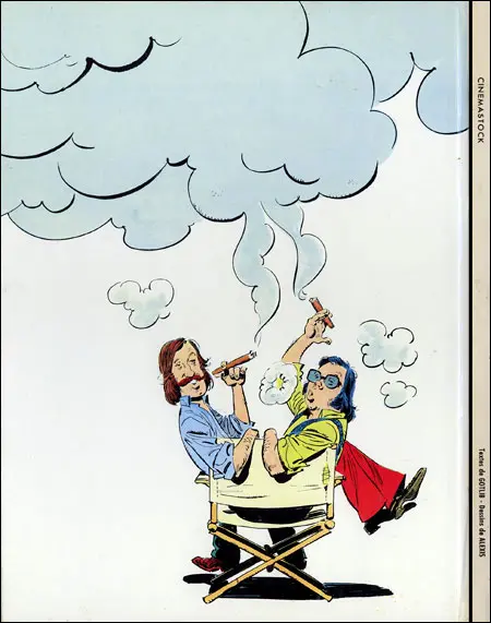 Verso de l'album Cinémastock Tome 1