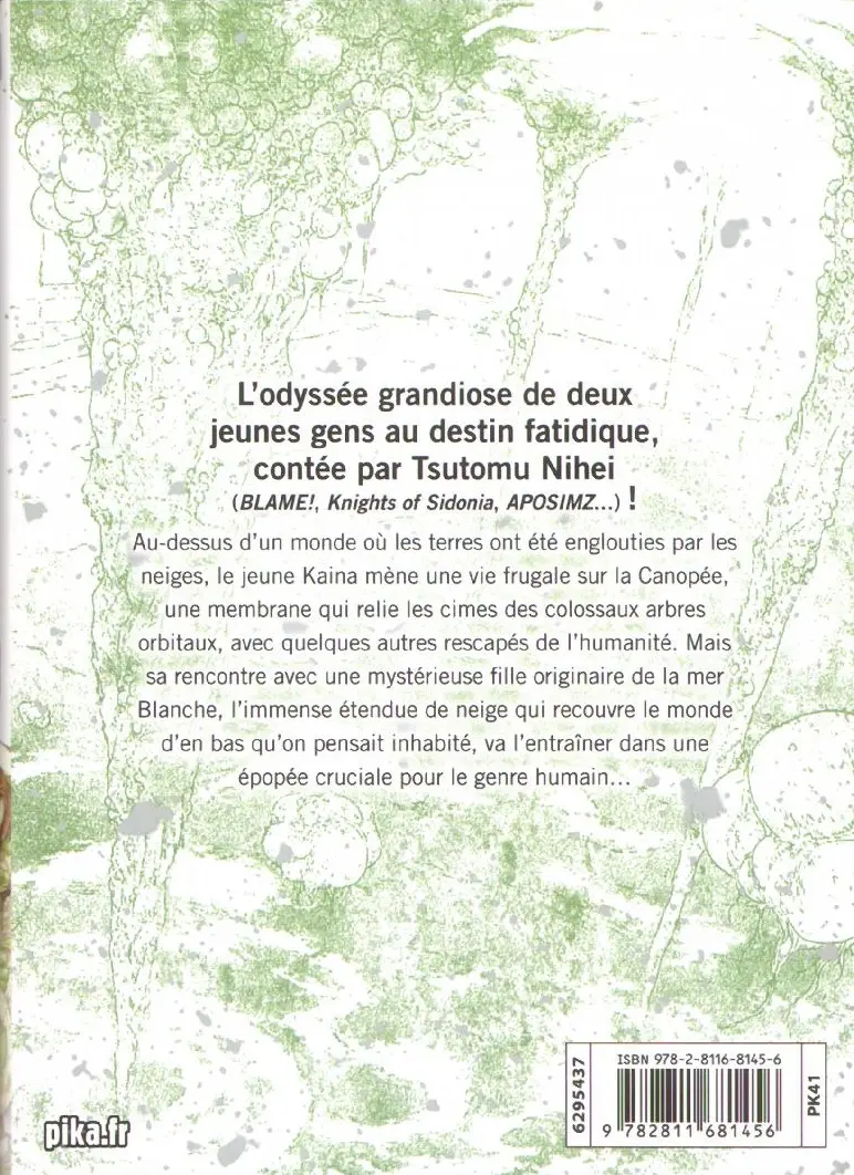Verso de l'album Kaina of the Great Snow Sea 01