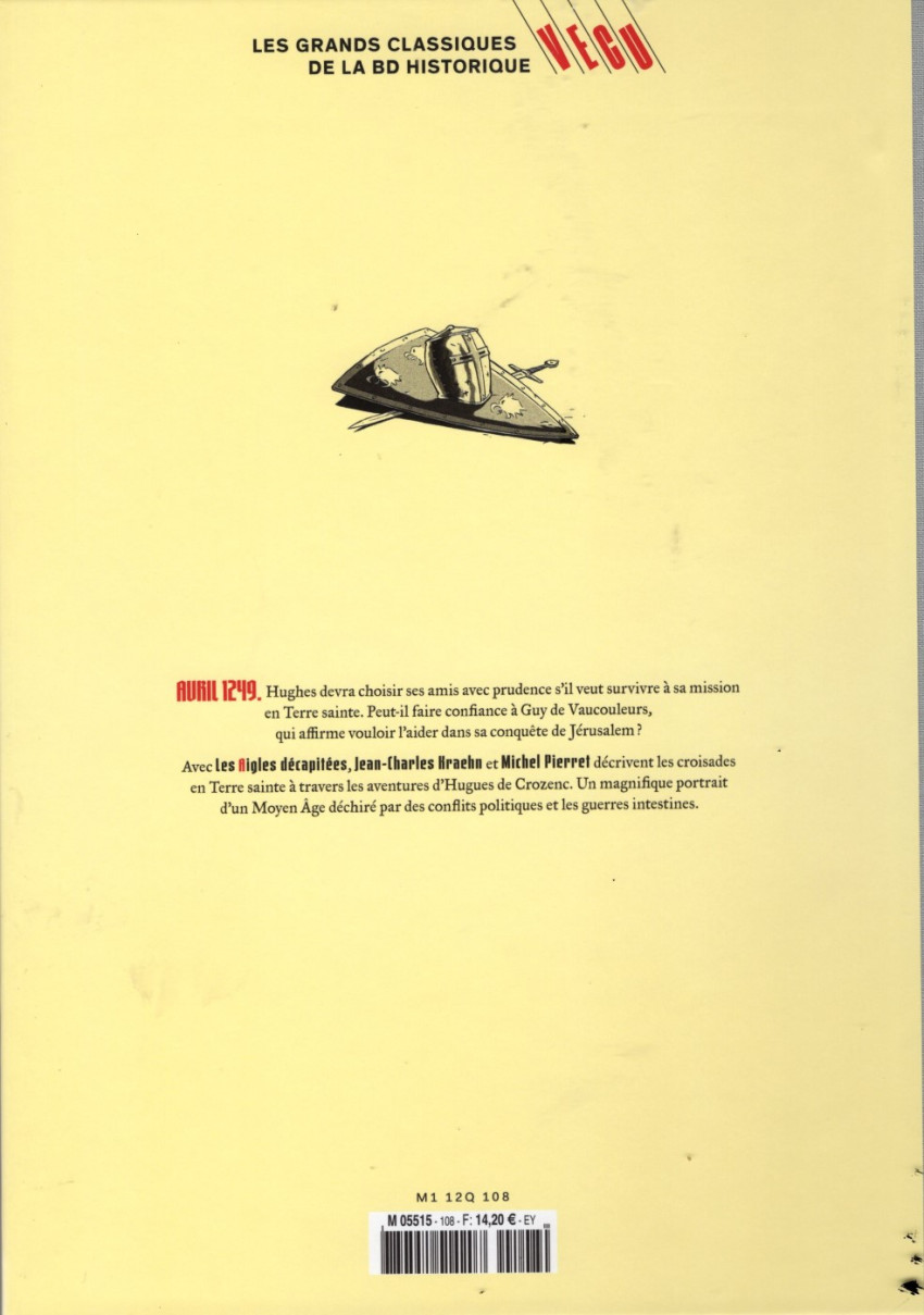 Verso de l'album Les grands Classiques de la BD Historique Vécu - La Collection Tome 109 Les Aigles décapitées - Tome XII : L'Esclave