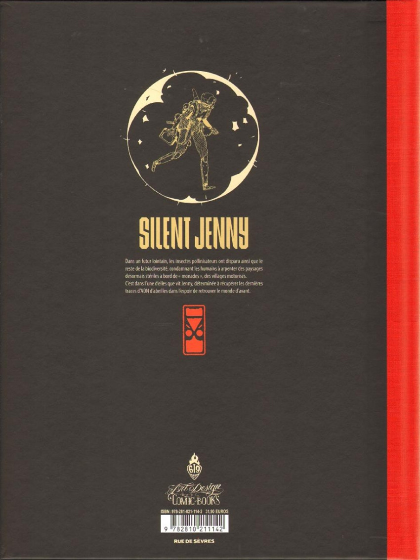 Verso de l'album Silent Jenny
