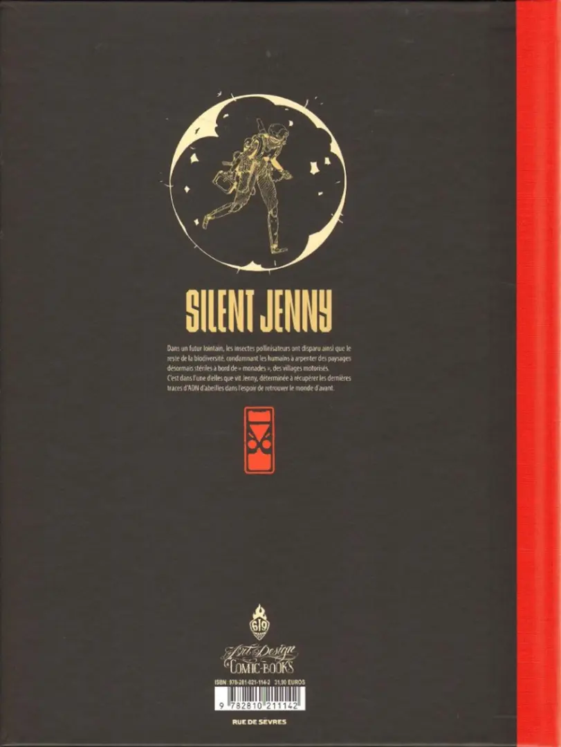 Verso de l'album Silent Jenny