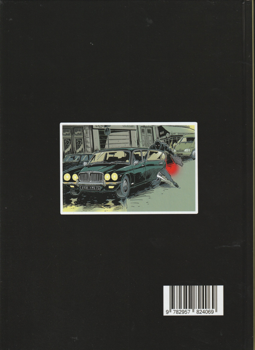 Verso de l'album Le piège